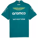 Aston Martin Aramco Cognizant F1 Racing Team Polo Shirt 2026 - minejerseys