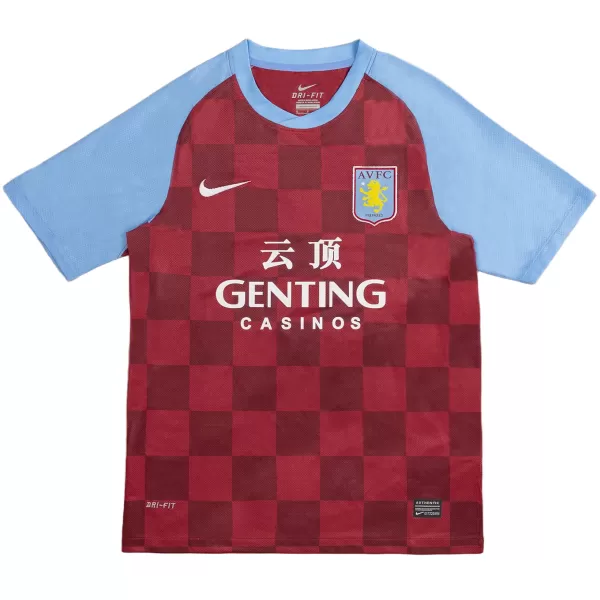 Retro Aston Villa Home Jersey 2011/12 - minejerseys