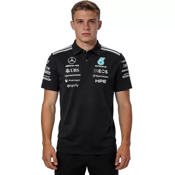 Mercedes AMG Petronas Black F1 Team Polo 2026 - minejerseys