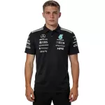 Mercedes AMG Petronas Black F1 Team Polo 2026 - minejerseys