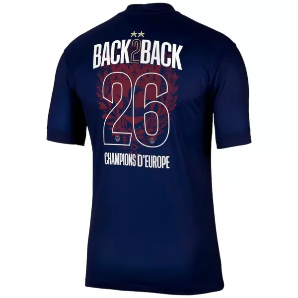 Champions of Europe #26 PSG Home Jersey 2025/26 - [Super Replica] - minejerseys
