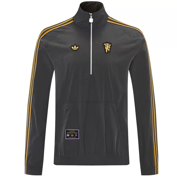 Manchester United 1/2 Zipper Windbreaker Jacket 2026 - minejerseys