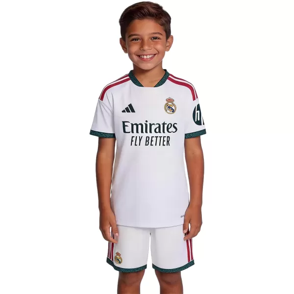 Kids Real Madrid Home Jersey Kit 2026/27 - minejerseys