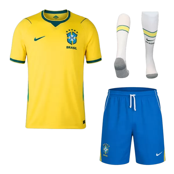 Brazil Home Jersey Full Kit 2026 - minejerseys