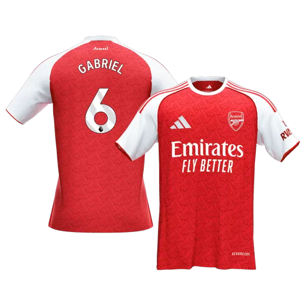 GABRIEL #6 Arsenal Home Jersey 2025/26 - [Super Replica] - minejerseys