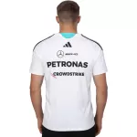 Mercedes AMG Petronas F1 White Team Driver T-Shirt 2026 - minejerseys