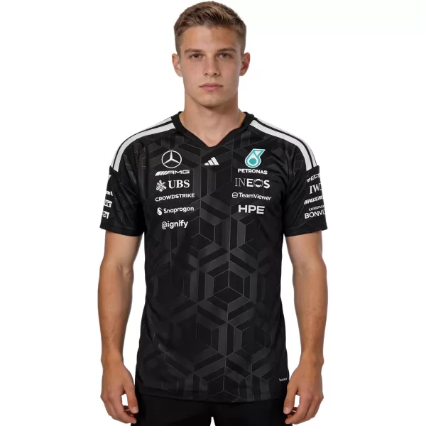 Mercedes AMG Petronas F1 Black Team Driver T-Shirt 2026 - minejerseys