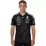 Mercedes AMG Petronas F1 Black Team Driver T-Shirt 2026 - minejerseys