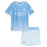 Kids Manchester City Home Jersey Kit 2026/27 - minejerseys