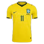 RAPHINHA #11 Brazil Home Match Jersey Player Version 2025/26 - minejerseys