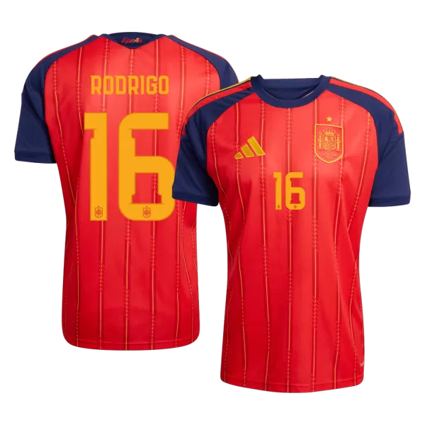 RODRIGO #16 Spain Home Jersey 2025/26 - [Super Replica] - minejerseys