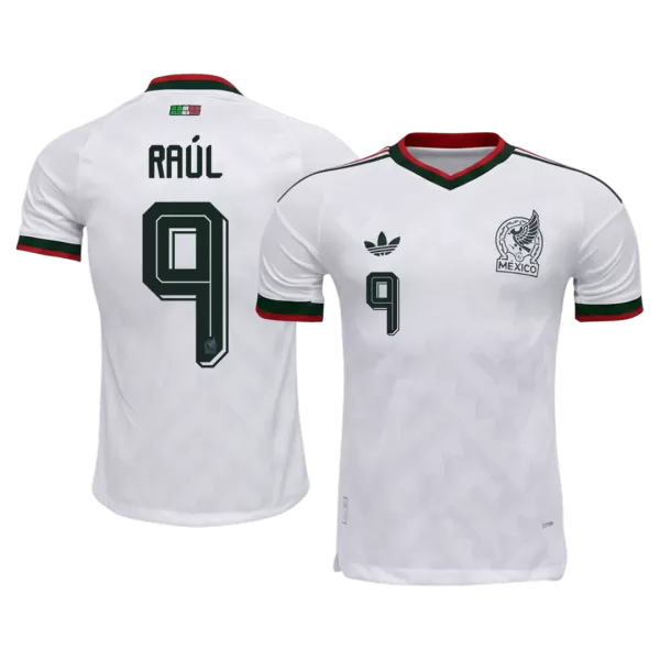 RAÚL #9 Mexico Away Match Jersey Player Version 2025/26 - minejerseys