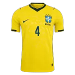 MARQUINHOS #4 Brazil Home Match Jersey Player Version 2025/26 - minejerseys