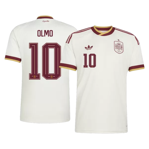 OLMO #10 Spain Away Jersey 2025/26 - minejerseys