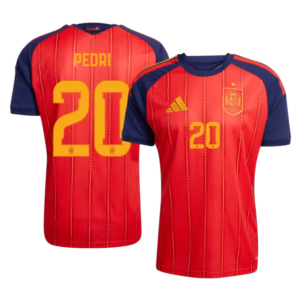 PEDRI #20 Spain Home Jersey 2025/26 - [Super Replica] - minejerseys