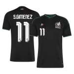S.GIMENEZ #11 Mexico Third Away Match Jersey Player Version 2025/26 - minejerseys