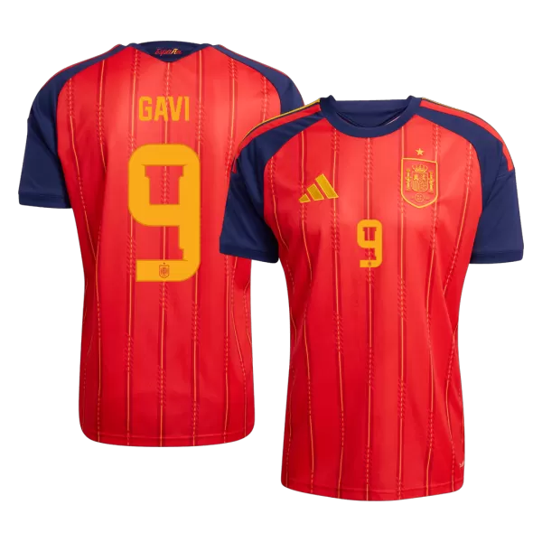 GAVI #9 Spain Home Jersey 2025/26 - [Super Replica] - minejerseys