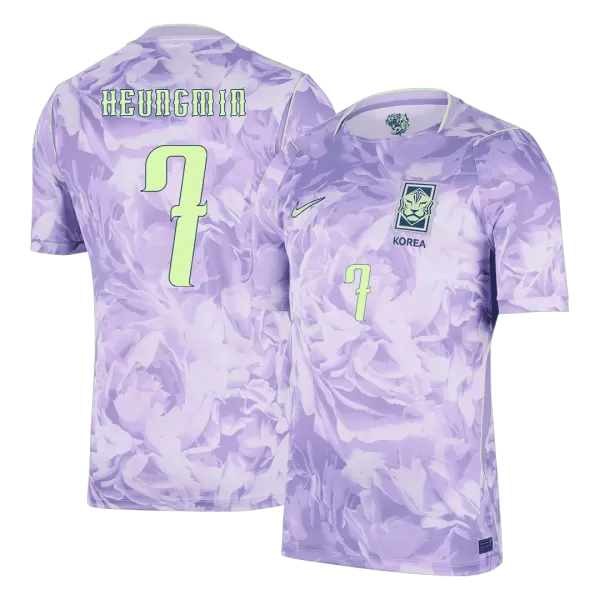 HEUNGMIN #7 South Korea Away Jersey 2025/26 - minejerseys