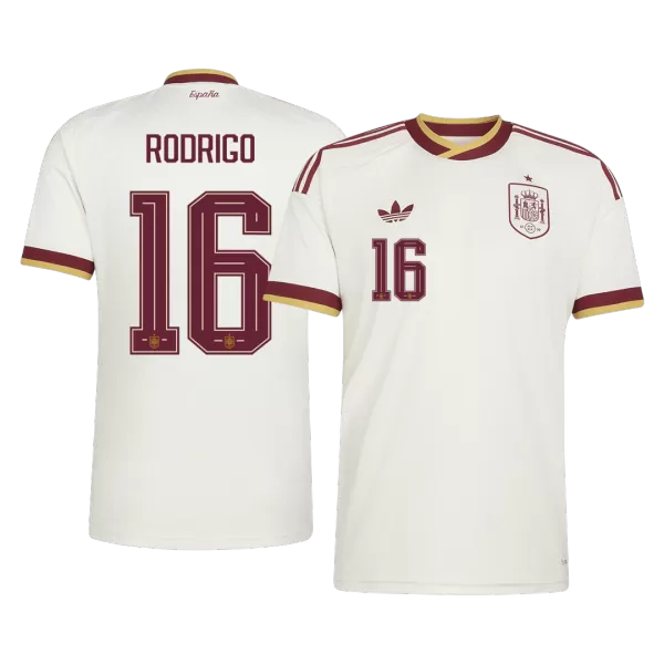 RODRIGO #16 Spain Away Jersey 2025/26 - minejerseys