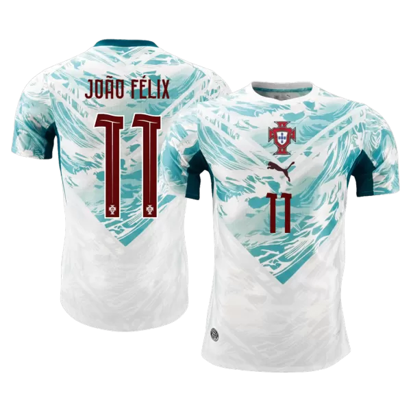 JOÃO FÉLIX #11 Portugal Away Match Jersey Player Version 2025/26 - minejerseys