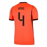 VIRGIL #4 Netherlands Home Jersey 2025/26 - minejerseys