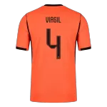 VIRGIL #4 Netherlands Home Match Jersey Player Version 2025/26 - minejerseys