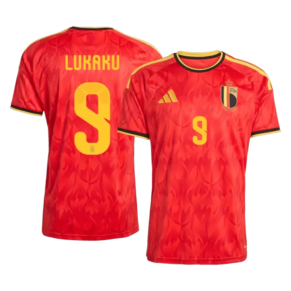 LUKAKU #9 Belgium Home Jersey 2025/26 - minejerseys
