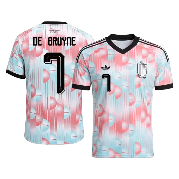 DE BRUYNE #7 Belgium Away Jersey 2025/26 - minejerseys
