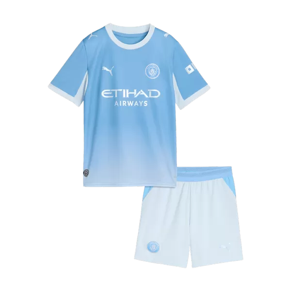 Kids Manchester City Home Jersey Kit 2026/27 - minejerseys