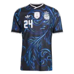 E. FERNÁNDEZ #24 Argentina Away Match Jersey Player Version 2025/26 - minejerseys