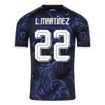 L. MARTÍNEZ #22 Argentina Away Jersey 2025/26 - minejerseys