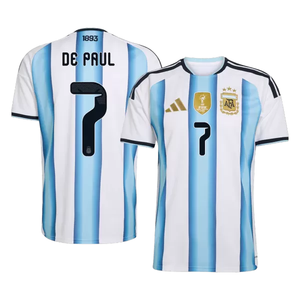 DE PAUL #7 Argentina Home Jersey 2025/26 - [Super Replica] - minejerseys