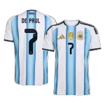 DE PAUL #7 Argentina Home Jersey 2025/26 - [Super Replica] - minejerseys