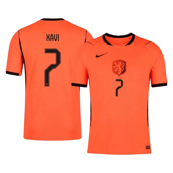 XAVI #7 Netherlands Home Match Jersey Player Version 2025/26 - minejerseys
