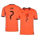 XAVI #7 Netherlands Home Match Jersey Player Version 2025/26 - minejerseys