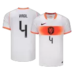 VIRGIL #4 Netherlands Away Jersey 2025/26 - minejerseys
