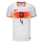 VIRGIL #4 Netherlands Away Jersey 2025/26 - minejerseys