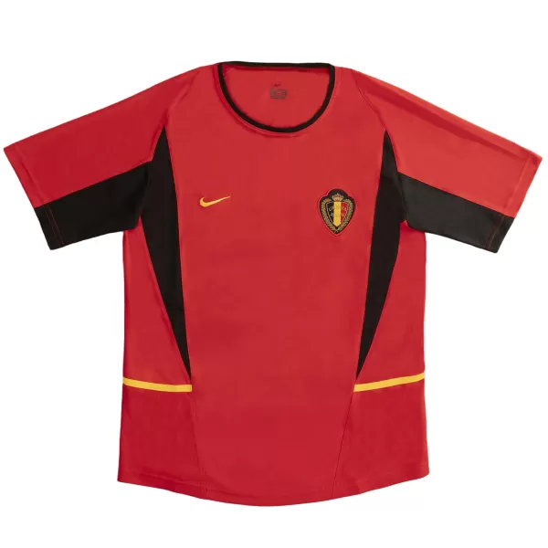 Belgium Home Jersey World Cup 2002 - minejerseys