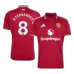 B.FERNANDES #8 Manchester United Home Jersey 2025/26 - minejerseys