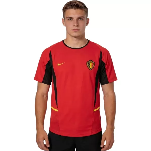 Retro Belgium Home Jersey World Cup 2002 - minejerseys