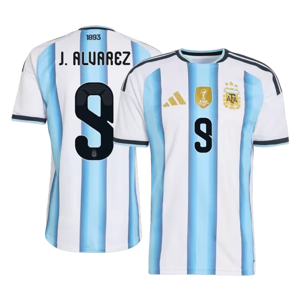 J.ÁLVAREZ #9 Argentina Home Jersey World Cup 2026 - [Super Replica] - minejerseys