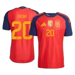 PEDRI #20 Spain Home Match Jersey Player Version 2026 - minejerseys