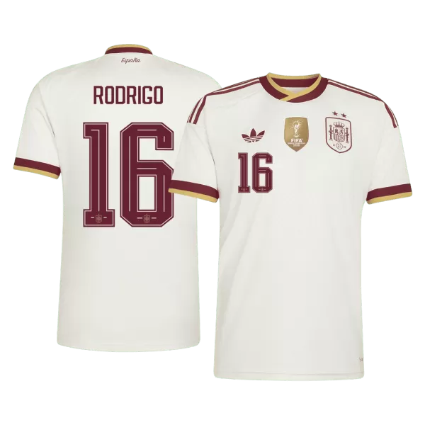 RODRIGO #16 Spain Away 2 Star Jersey World Cup 2026 - minejerseys
