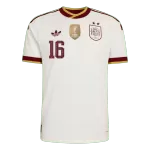 RODRIGO #16 Spain Away 2 Star Match Jersey Player Version 2026 - minejerseys