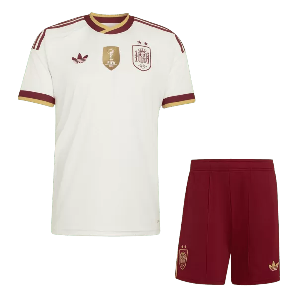 Kids Spain Away Jersey Kit World Cup 2026 - minejerseys