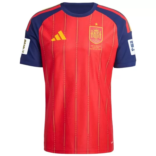 Spain Home World Cup Final Version Match Jersey Player Edition 2026 - minejerseys