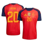 PEDRI #20 Spain Home Winners 2 Star Jersey 2026 - minejerseys
