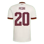 PEDRI #20 Spain Away 2 Star Match Jersey Player Version 2026 - minejerseys