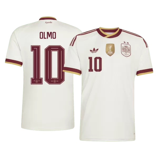 OLMO #10 Spain Away 2 Star Jersey World Cup 2026 - minejerseys