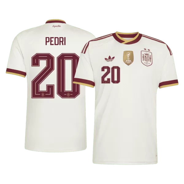 PEDRI #20 Spain Away 2 Star Jersey World Cup 2026 - minejerseys